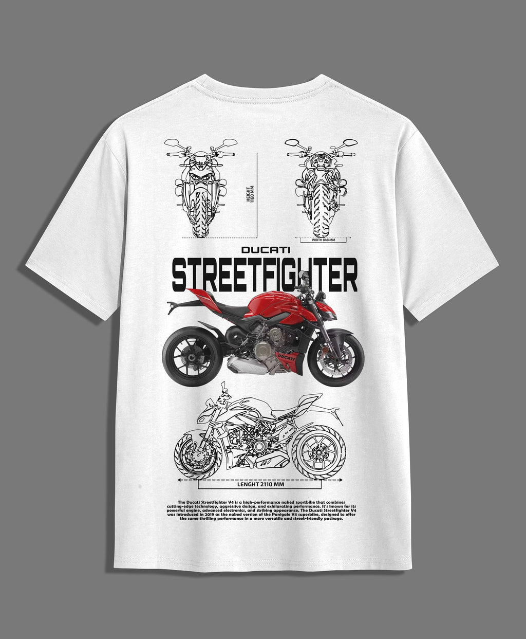 Camiseta Moto Ducati Streetfighter V4