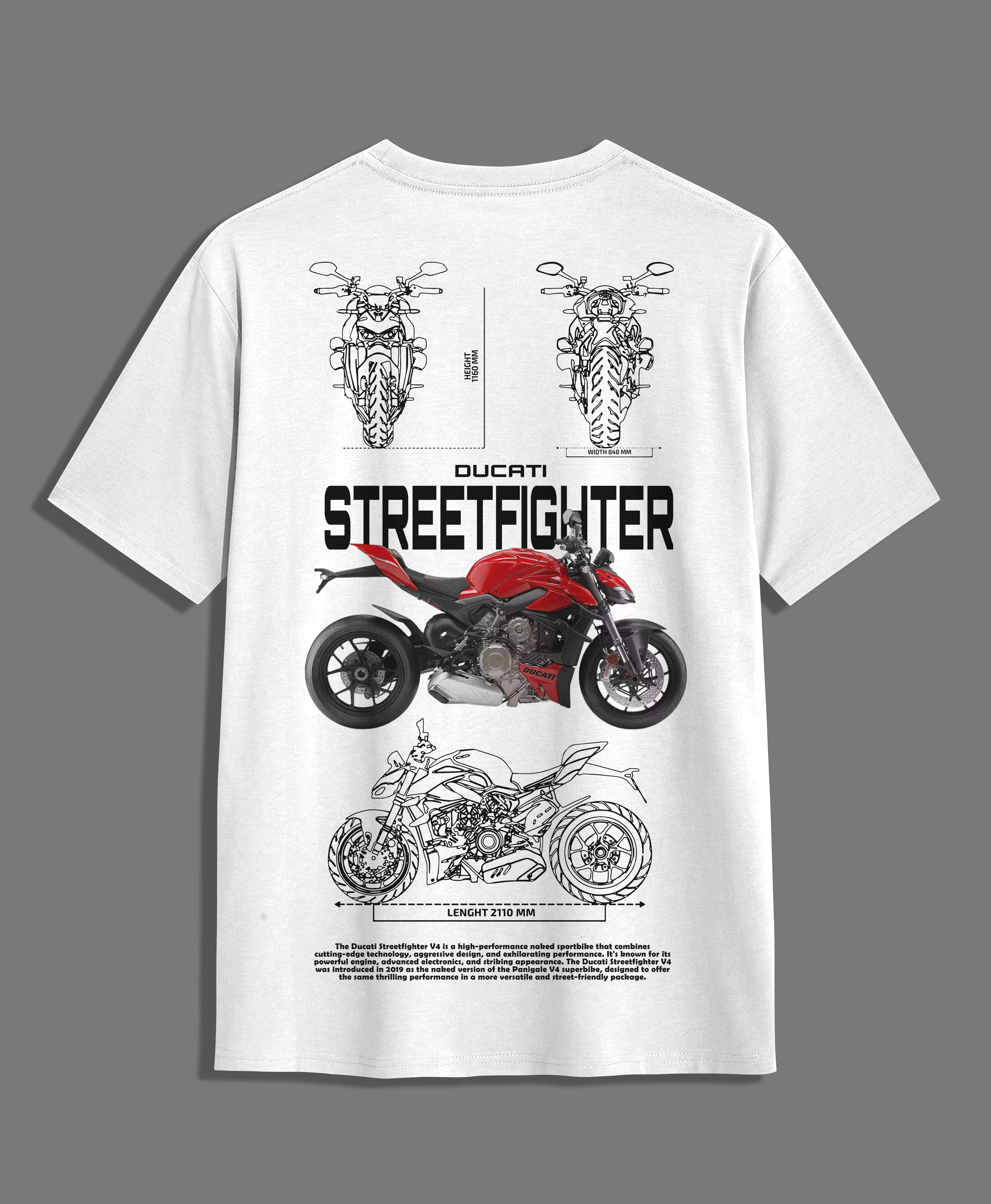 Camiseta Moto Ducati Streetfighter V4
