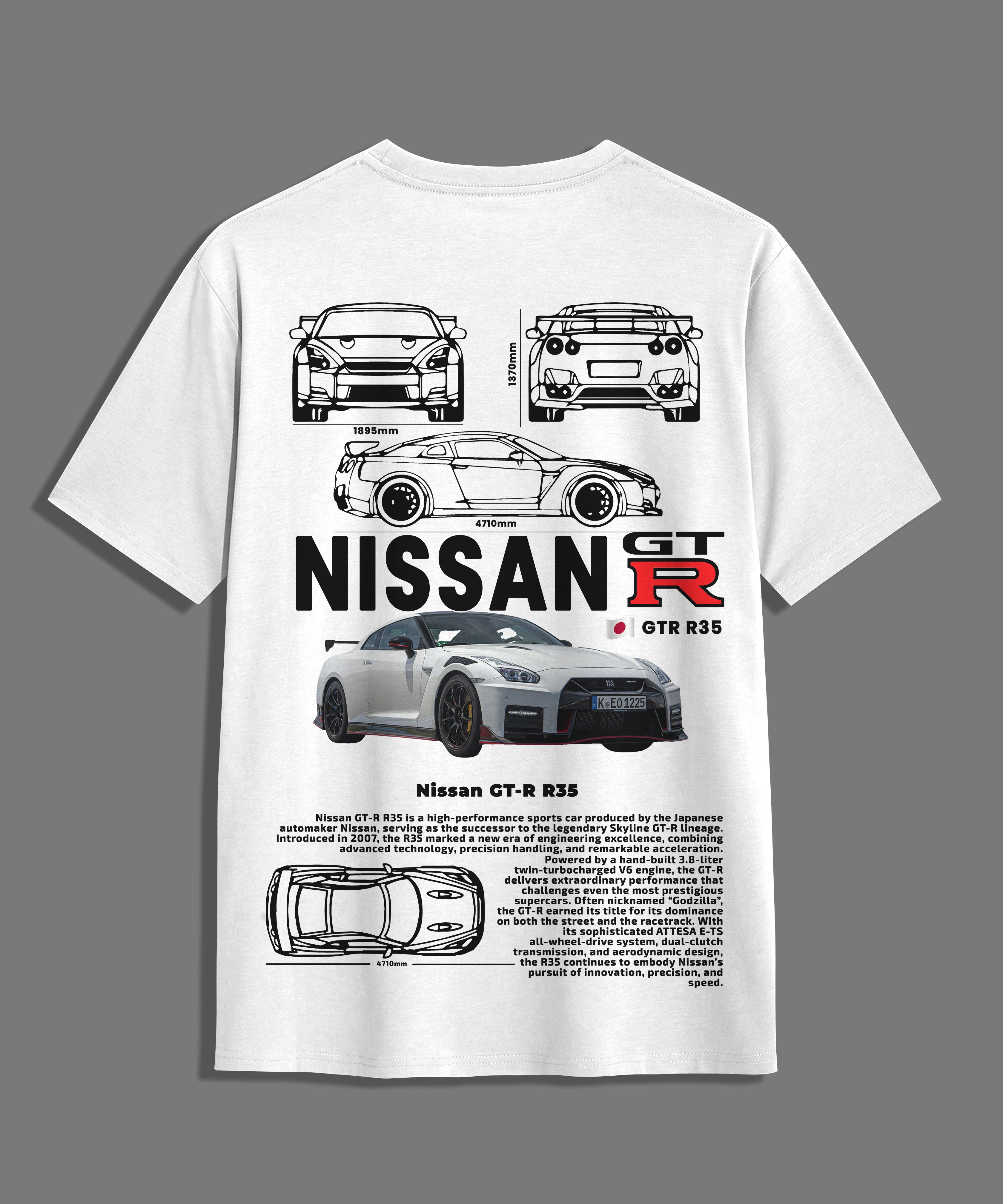 Camiseta Nissan GT-R R35