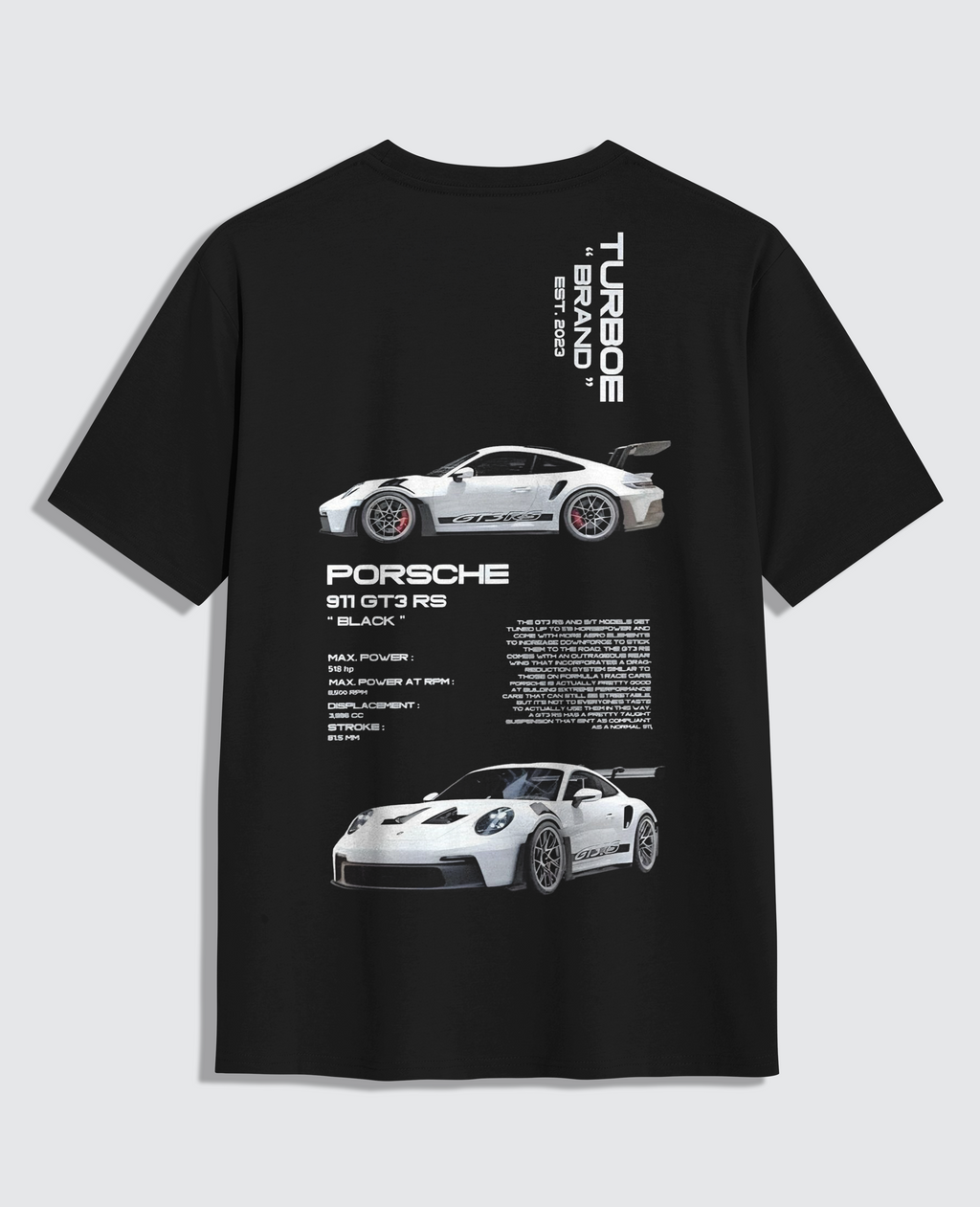 T-shirt Porsche 911 TurboE